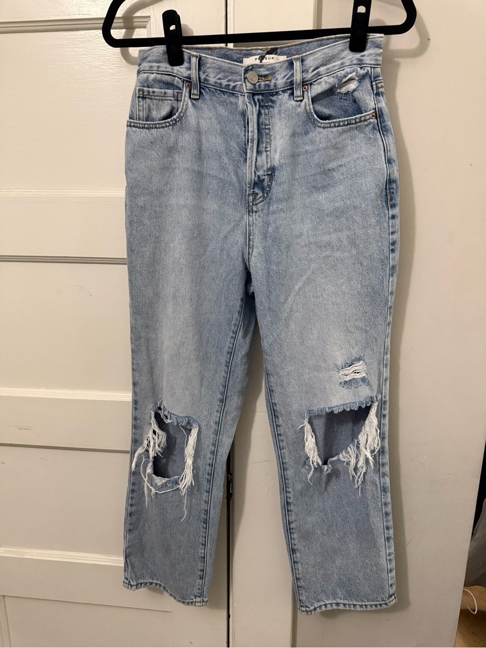 Pacsun Distressed High-Waist Jeans